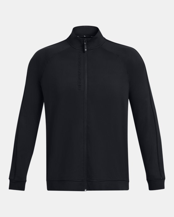 Men's UA Storm Midlayer Full-Zip in Black image number 4